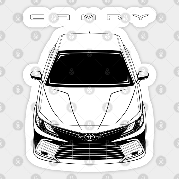 Camry Hybrid 2021-2024 Sticker by jdmart